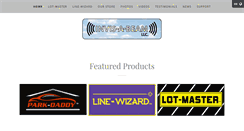 Desktop Screenshot of invis-a-beam.com